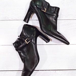 Pointed toe booties